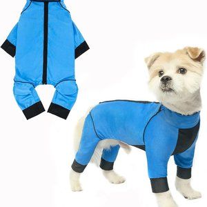 Dog Recovery Suit, Anxiety Vest for Prevent Licking Wound Protection, Large
